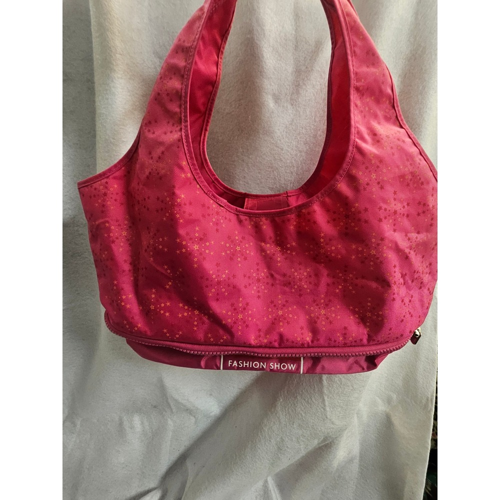 American Girl Fashion Show Pink Star Print Tote Bag Shoulder Bag F8536